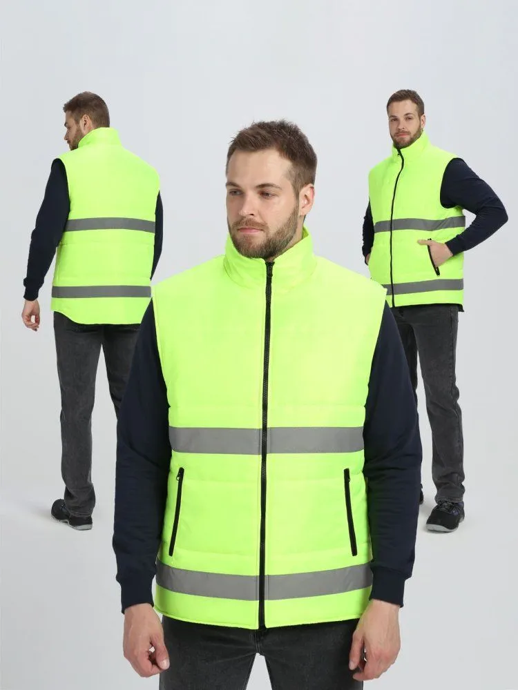 Жилет утепленный Офис (ткань OxLine,90), черный