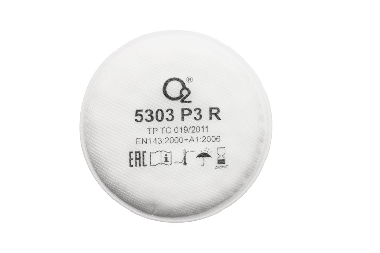 Фильтр противоаэрозольный O2 5303 P3 R