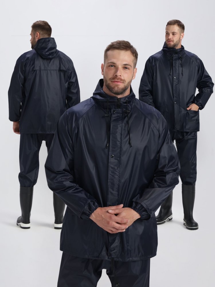 Костюм влагозащитный ProfLine Specialist (ПВХ,210), т.синий (размер 44-46)